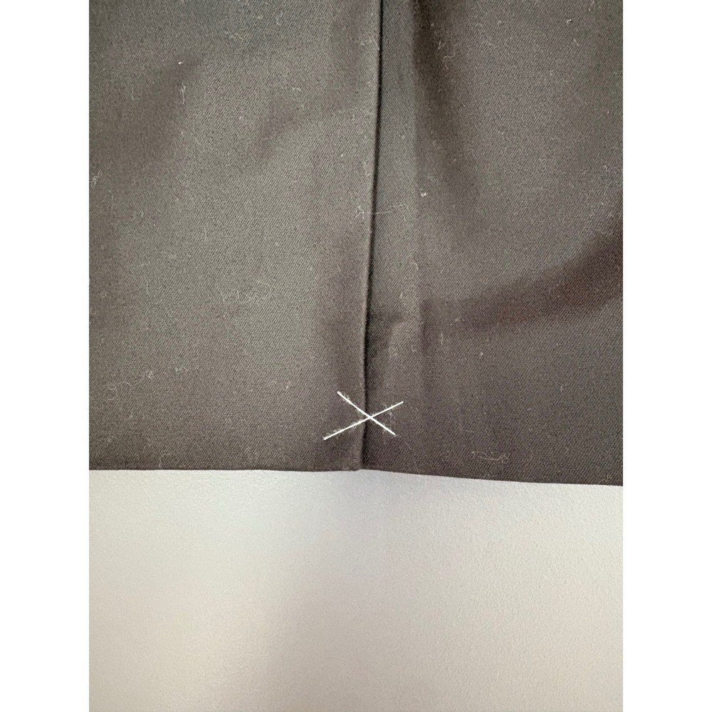 J.Crew No. 2 Pencil Skirt Black Stretch Cotton Twill Size 12 Office Wear - Picture 4 of 7